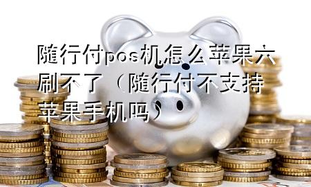 随行付pos机怎么苹果六刷不了(随行付不支持苹果手机吗)