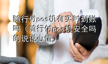 随行付pos机有实时到账吗(随行付pos机安全吗的说说心情)