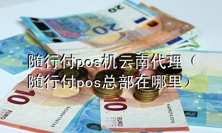 随行付pos机云南代理(随行付pos总部在哪里)