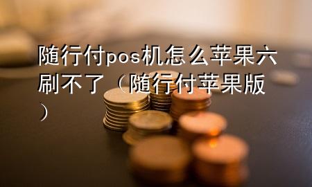 随行付pos机怎么苹果六刷不了(随行付苹果版)