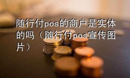 随行付pos的商户是实体的吗(随行付pos宣传图片)