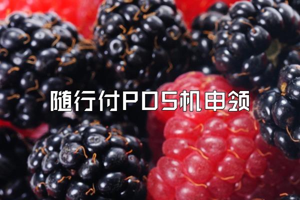 随行付POS机申领