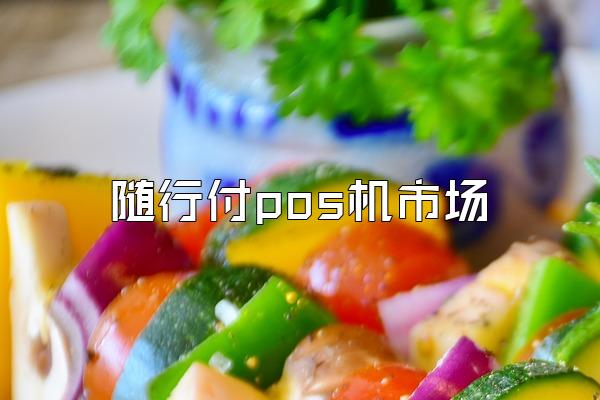随行付pos机市场